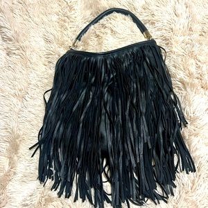 Fringe purse